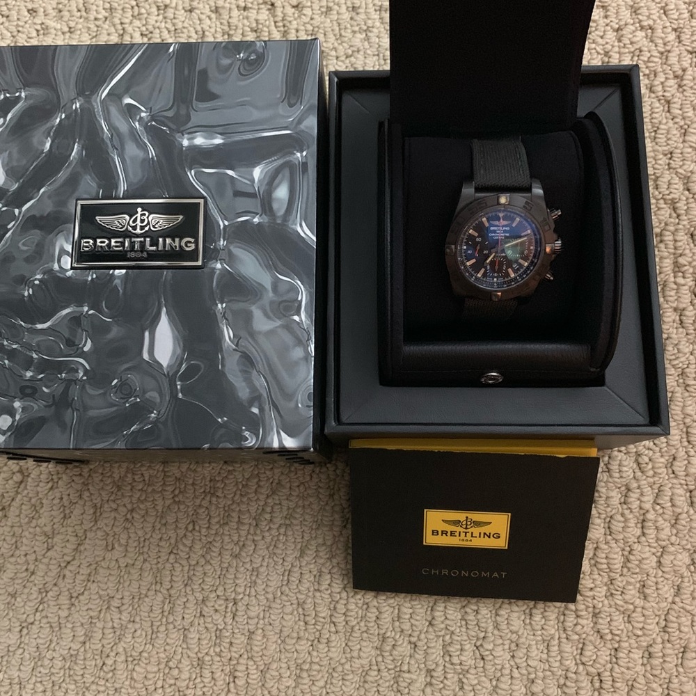 Breitling Chronomat 44 Blacksteel
